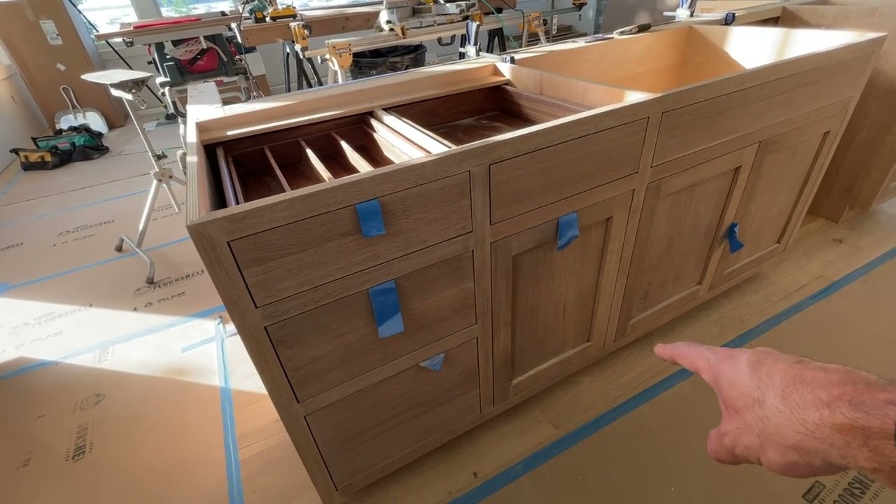 Adjoining Inset Cabinets