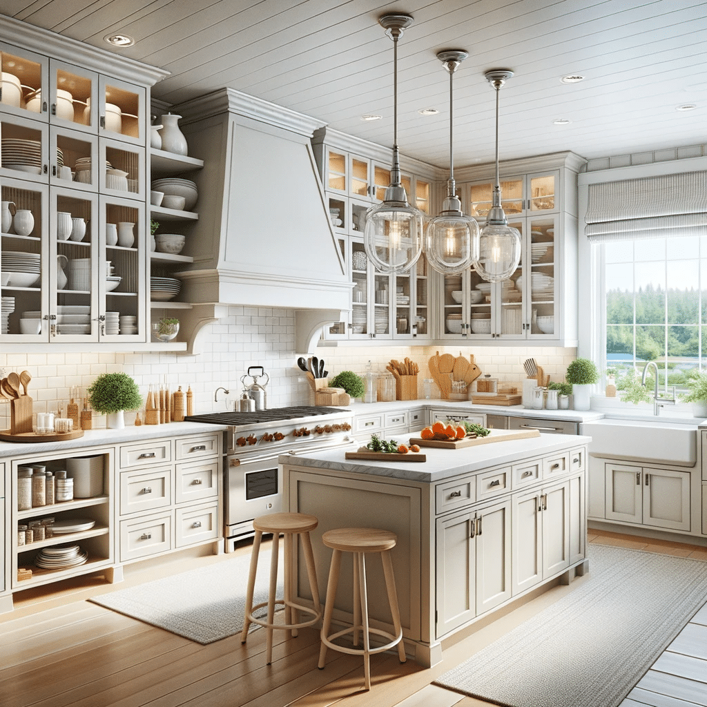 Beautiful state of the art kitchen cabinetry